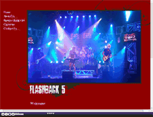 Tablet Screenshot of flashback5.net